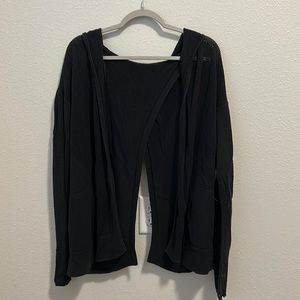 Black Hooded Lululemon Cardigan!